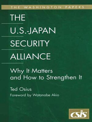 cover image of The U.S.-Japan Security Alliance